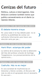 Mobile Screenshot of cenizasdelfuturo.blogspot.com