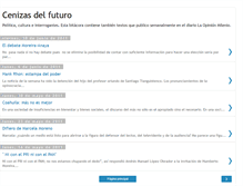 Tablet Screenshot of cenizasdelfuturo.blogspot.com