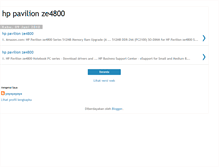 Tablet Screenshot of hppavilionze4800.blogspot.com