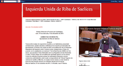 Desktop Screenshot of izquierdaunidaribadesaelices.blogspot.com