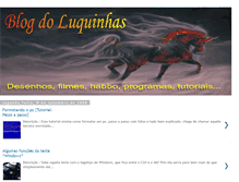 Tablet Screenshot of blog-luqinhas.blogspot.com