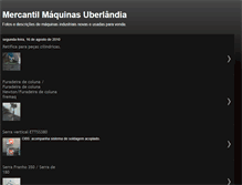 Tablet Screenshot of mercantilmaquinasuberlandia.blogspot.com