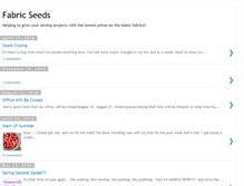 Tablet Screenshot of fabricseeds.blogspot.com
