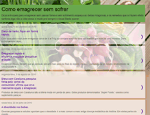 Tablet Screenshot of comoemagrecersemsofre.blogspot.com