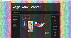 Desktop Screenshot of magic-winx-forever.blogspot.com