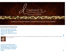 Tablet Screenshot of daphnesportraitdesign.blogspot.com