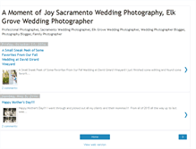 Tablet Screenshot of amomentofjoyweddings.blogspot.com