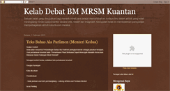 Desktop Screenshot of debatbmmrsm.blogspot.com