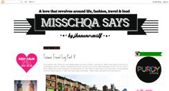 Desktop Screenshot of misschqa.blogspot.com