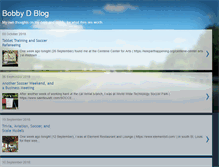 Tablet Screenshot of bobbyd0702.blogspot.com
