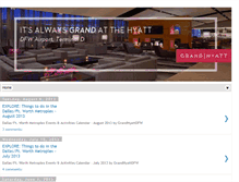 Tablet Screenshot of grandhyattdfw.blogspot.com