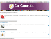 Tablet Screenshot of bloglaguarida.blogspot.com