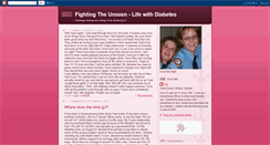 Desktop Screenshot of fightingtheunseen.blogspot.com