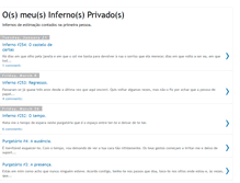 Tablet Screenshot of meuinfernoprivado.blogspot.com