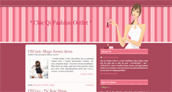 Desktop Screenshot of chicqi-fashion-outlet.blogspot.com