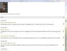 Tablet Screenshot of christusgemeente.blogspot.com