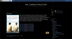 Desktop Screenshot of gaycinemaevolution.blogspot.com