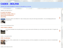 Tablet Screenshot of cades-bolivia.blogspot.com