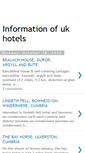 Mobile Screenshot of infoukhotels.blogspot.com