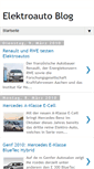 Mobile Screenshot of daselektroauto.blogspot.com