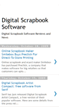 Mobile Screenshot of digitalscrapbooksoftware.blogspot.com