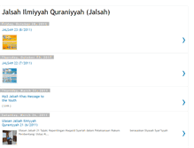 Tablet Screenshot of jalsahilmiyyahquraniyyah.blogspot.com