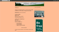 Desktop Screenshot of fazendaserro.blogspot.com