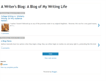 Tablet Screenshot of my-writersblog.blogspot.com