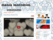Tablet Screenshot of mangameditation.blogspot.com