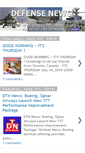 Mobile Screenshot of defensenews-updates.blogspot.com
