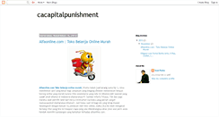 Desktop Screenshot of cacapitalpunishment.blogspot.com