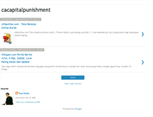 Tablet Screenshot of cacapitalpunishment.blogspot.com