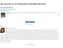 Tablet Screenshot of myjourneytoanintegratedlife.blogspot.com