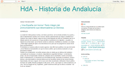 Desktop Screenshot of hda-historiadeandalucia.blogspot.com