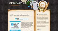 Desktop Screenshot of imaginacrear.blogspot.com