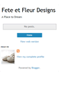Mobile Screenshot of feteetfleurdesigns2008.blogspot.com