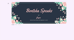 Desktop Screenshot of bonteka.blogspot.com