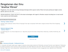 Tablet Screenshot of analisavibrasi.blogspot.com