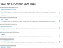 Tablet Screenshot of christianyouthwork.blogspot.com