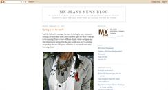 Desktop Screenshot of mxjeans.blogspot.com