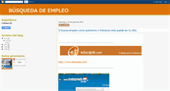 Desktop Screenshot of feisar-empleo.blogspot.com