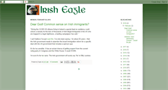 Desktop Screenshot of irisheagle.blogspot.com