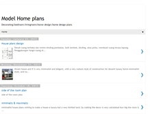 Tablet Screenshot of model-homedesaint.blogspot.com