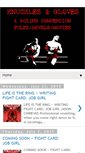 Mobile Screenshot of knucklesandgloves.blogspot.com