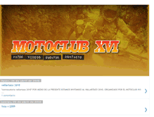 Tablet Screenshot of motoclubxvi.blogspot.com
