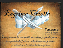 Tablet Screenshot of esgrimacriolla.blogspot.com