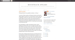 Desktop Screenshot of michtrackspeaks.blogspot.com