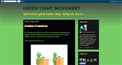 Desktop Screenshot of greenlightmovement.blogspot.com