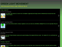 Tablet Screenshot of greenlightmovement.blogspot.com