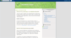 Desktop Screenshot of ingenieriaearth.blogspot.com